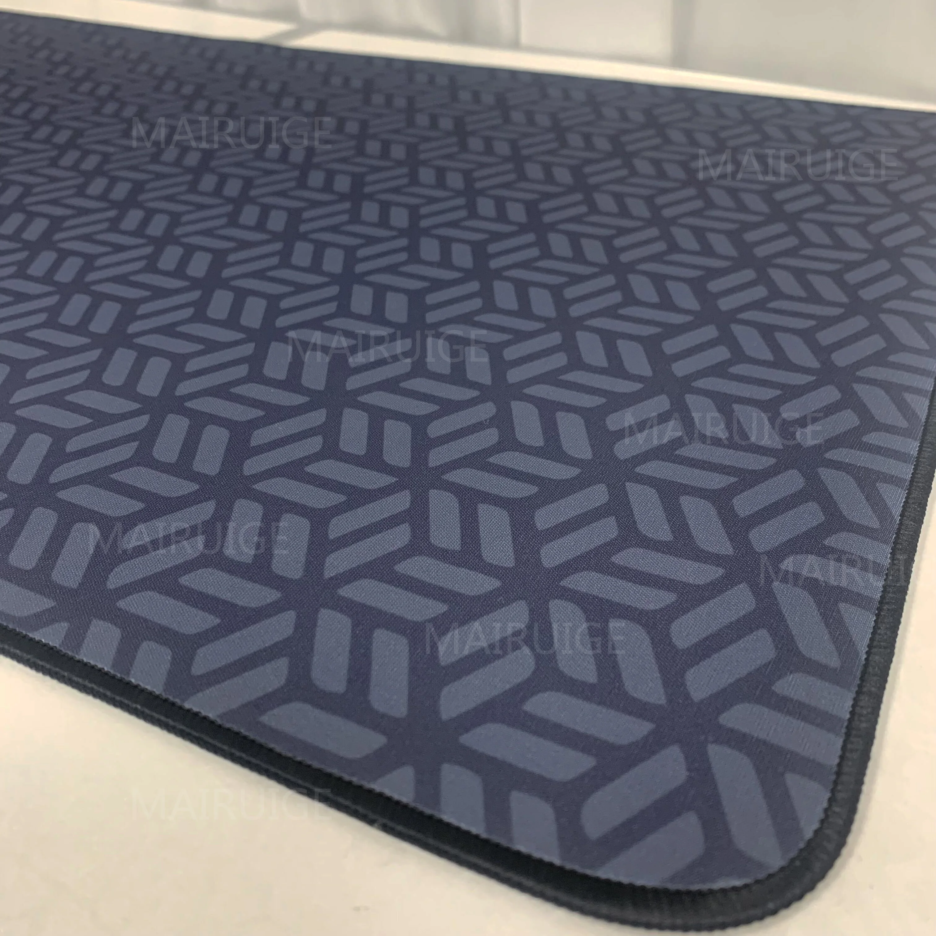 Padrões Geométricos Art Mouse Pad Office Mats Tapetes para Jogos Acessórios para Jogos Tapete de Borracha Preta Mousepad para Mesa de Computador - Imagem 3