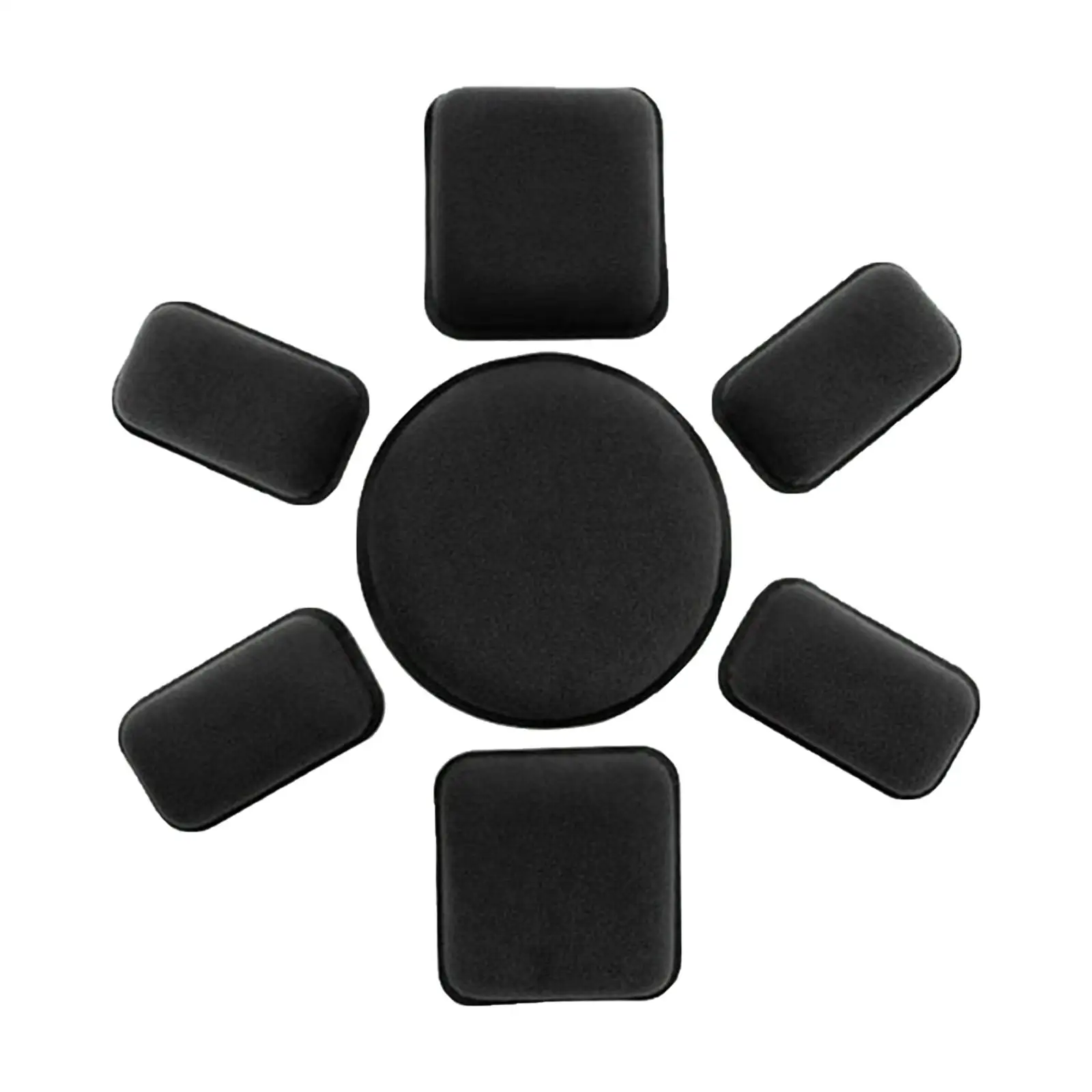 

7Pcs Helmet Pad Foam Inner Protective Replacement Breathable Accessories Padded Durable Inner Lining for Cycling DIY Decoration