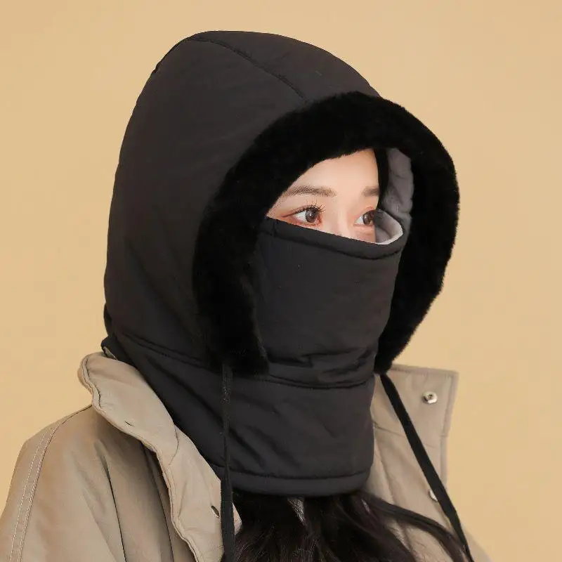 Sturmhaube, Gesichtsmaske, kaltes Wetter, winddicht, Ski-Visier, atmungsaktiv, Thermo-Design, Radfahren, Halswärmer, Schal für Wintersport, Kapuze – Detail 31