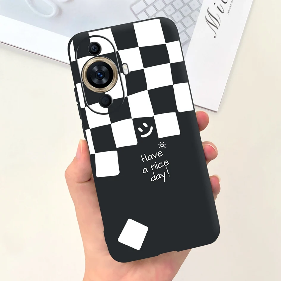 Stylish Fashion Pattern Soft Silicone Phone Case for Huawei Nova 11 Series