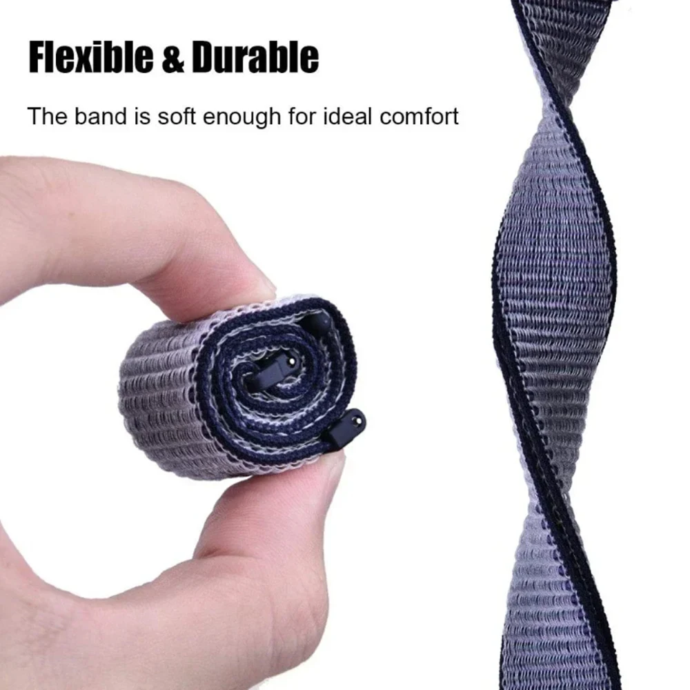 Braided Nylon Watch Strap - 20/22mm Adjustable Band