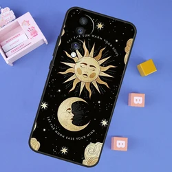 Psychedelic Sun and Moon Art Phone Case Back Cover for Honor 10 Lite (TT4139)