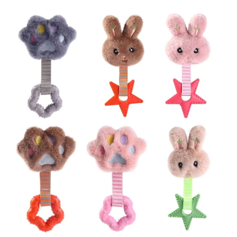 

Dog Teether Dog Chew Toy Squeaky Dog Toy For Aggressive Chewers Plush Dog Squeaky Toy Dog Plush Toy Stuffed Dog Toy