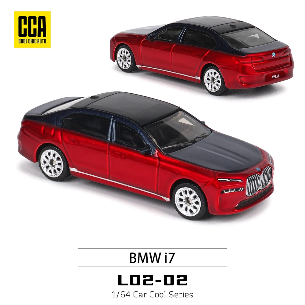 CCA 1:64 1:5472 스타일 사용 가능 Porsche 911 GT2 Pagani Zonda BMW I7 정적 합금 다이캐스팅 자동차 모델 컬렉션 선물 장난감