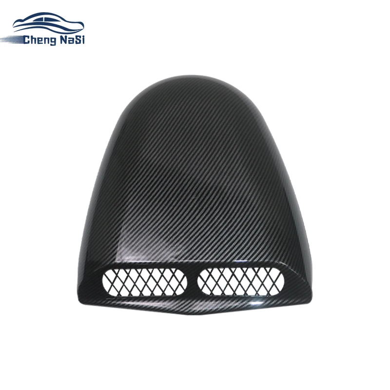 

Universal Black Car Decorative 3D Air Flow Intake Scoop Bonnet Vent Cover Hood For Auto