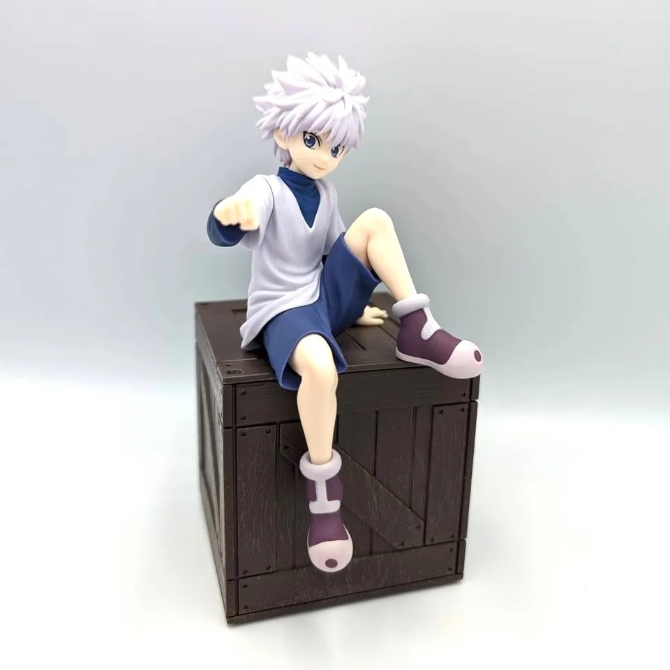 Hunterxhunter-キルア・ゾルディックのフィギュア,12cm,ヌードル