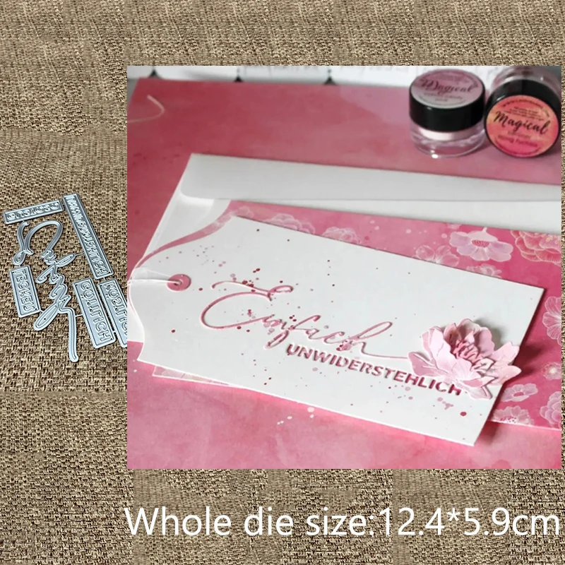 

Новый дизайн, металлический трафарет, форма для высечки, высечка, буква, скрапбукинг, высечка для альбома, бумаги, ремесло, тиснение