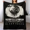 RUTKD -- SLEEPTOKEN -- PUNK Throw Blanket Beautifuls Sofas Extra Large Throw blankets ands Blankets 4