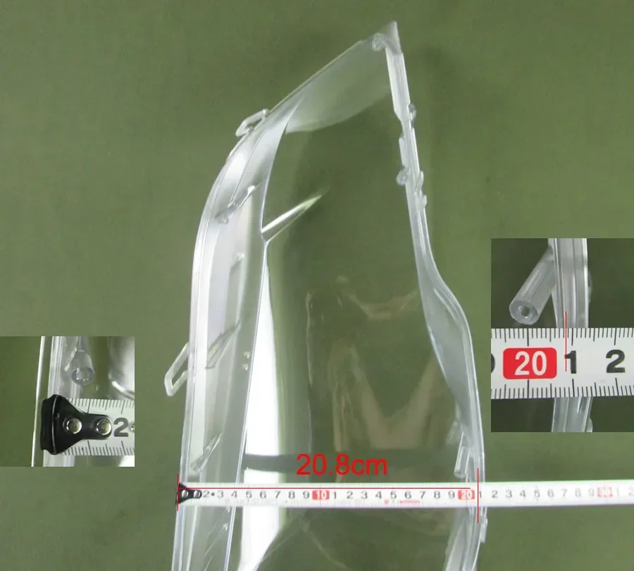 For BMW X5 E70 2007 2008 2009 2010 2011 2012 2013 Headlamp Cover Transparent Headlight Shell Plexiglass Auto Replacement Parts
