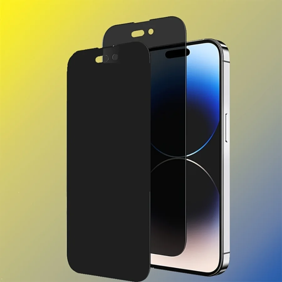 Full Screen Privacy Glass For Iphone 14 11 12 13 Pro Max Tempered Film For Iphone Xr 7 8 Plus X Xs Se 6S 12 13Mini