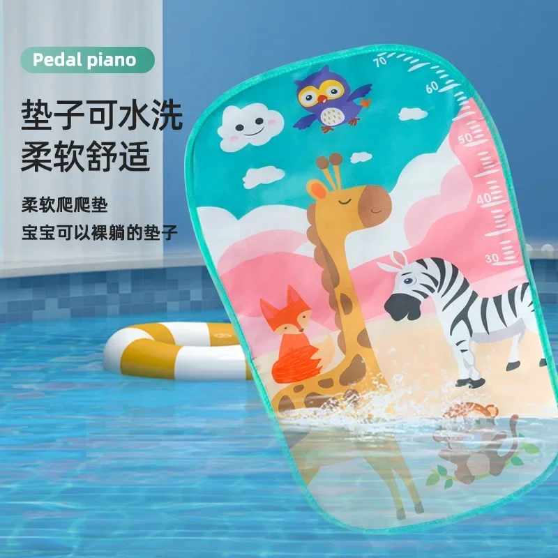 Musical Baby Play Mat Pedal Piano Activity Gym Hang Doll Educational Mat Baby Activities 3-12 Months Gift musical playmat baby play gym toys