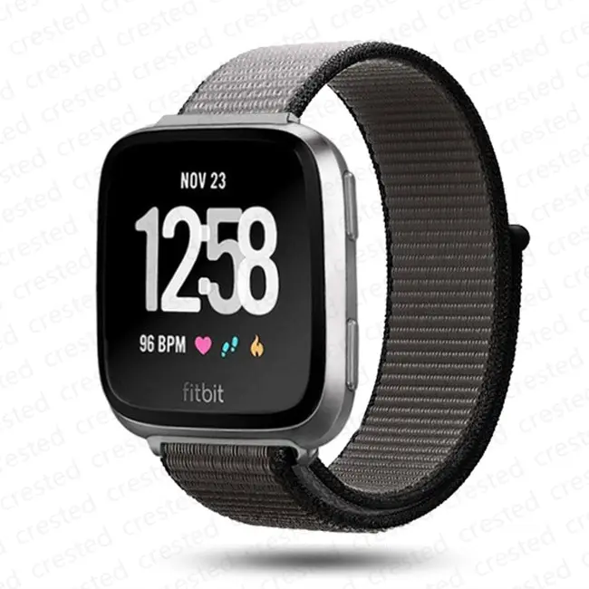 Breathable Nylon Loop Sport Band Bracelet - Adjustable Replacement Strap
