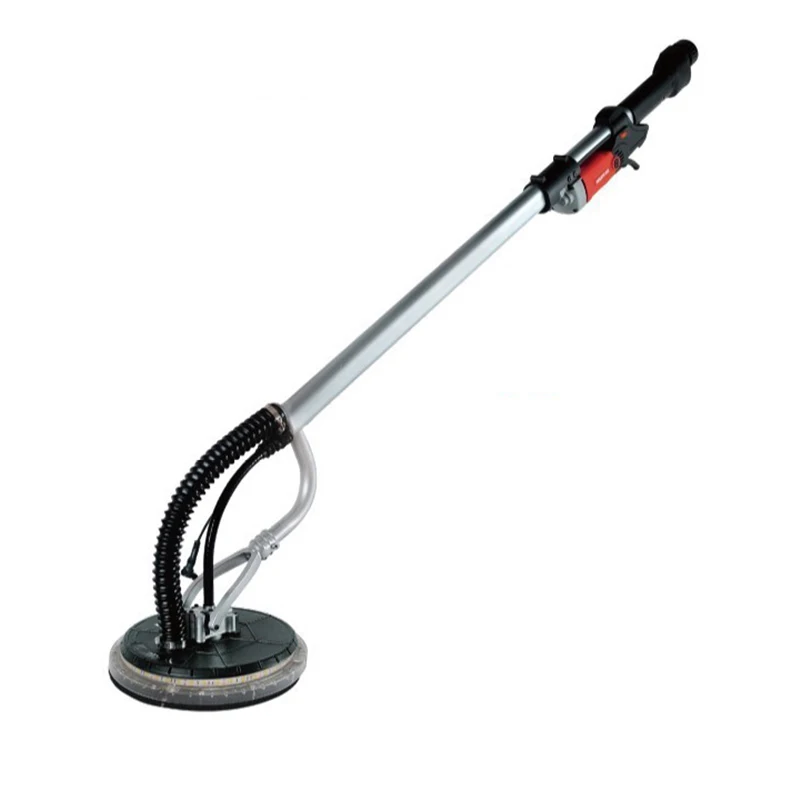 Electric Wall Polishing Grinding Machine Drywall Sander Long Rod Putty Sander Wall Polisher LED Light