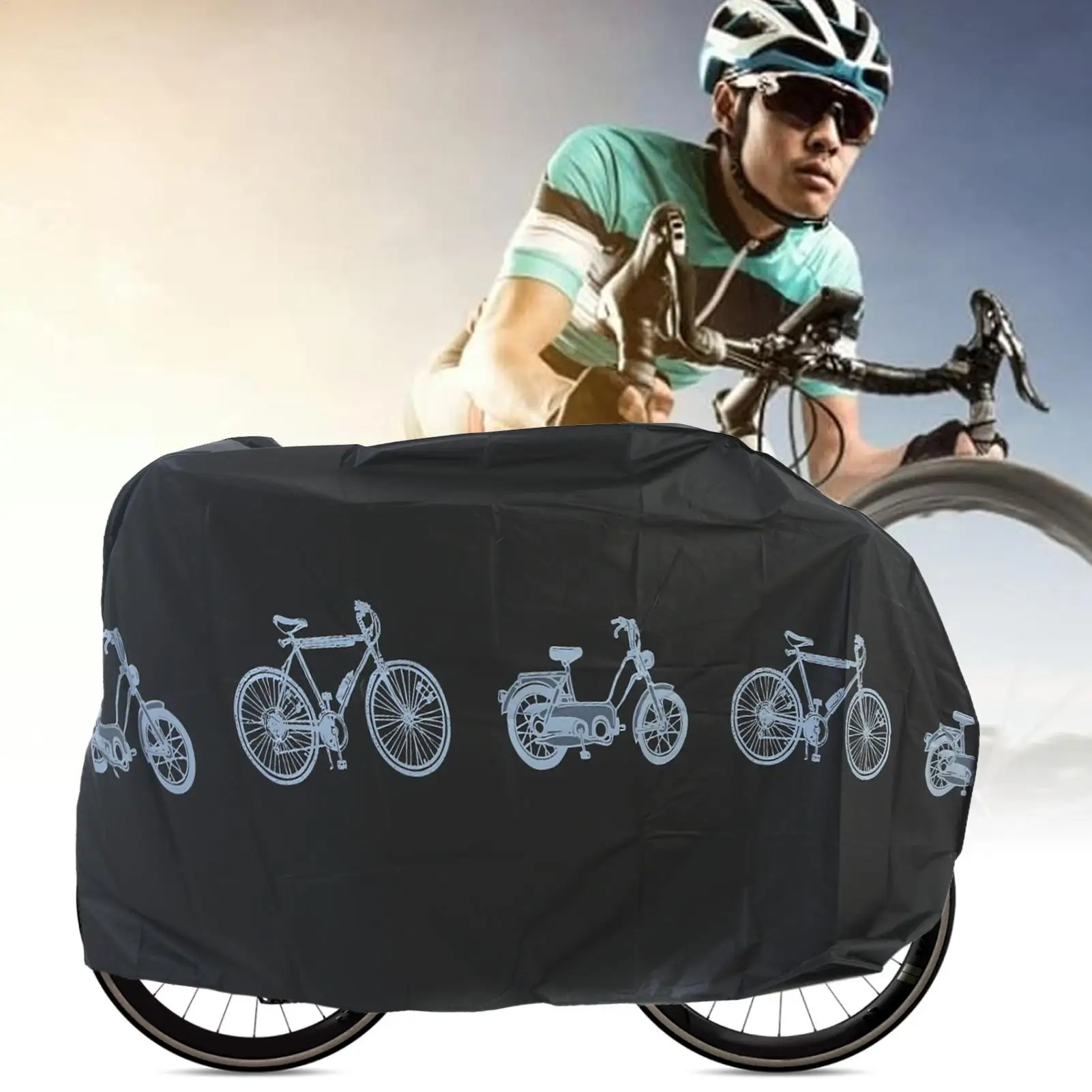 Waterproof and Dustproof Bicycle Sunshade Cover - Scratch Resistant Rain Protection