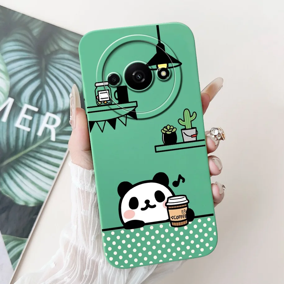 2024 New Fashion Flower Square Silicone Camera Lens Protective Cover