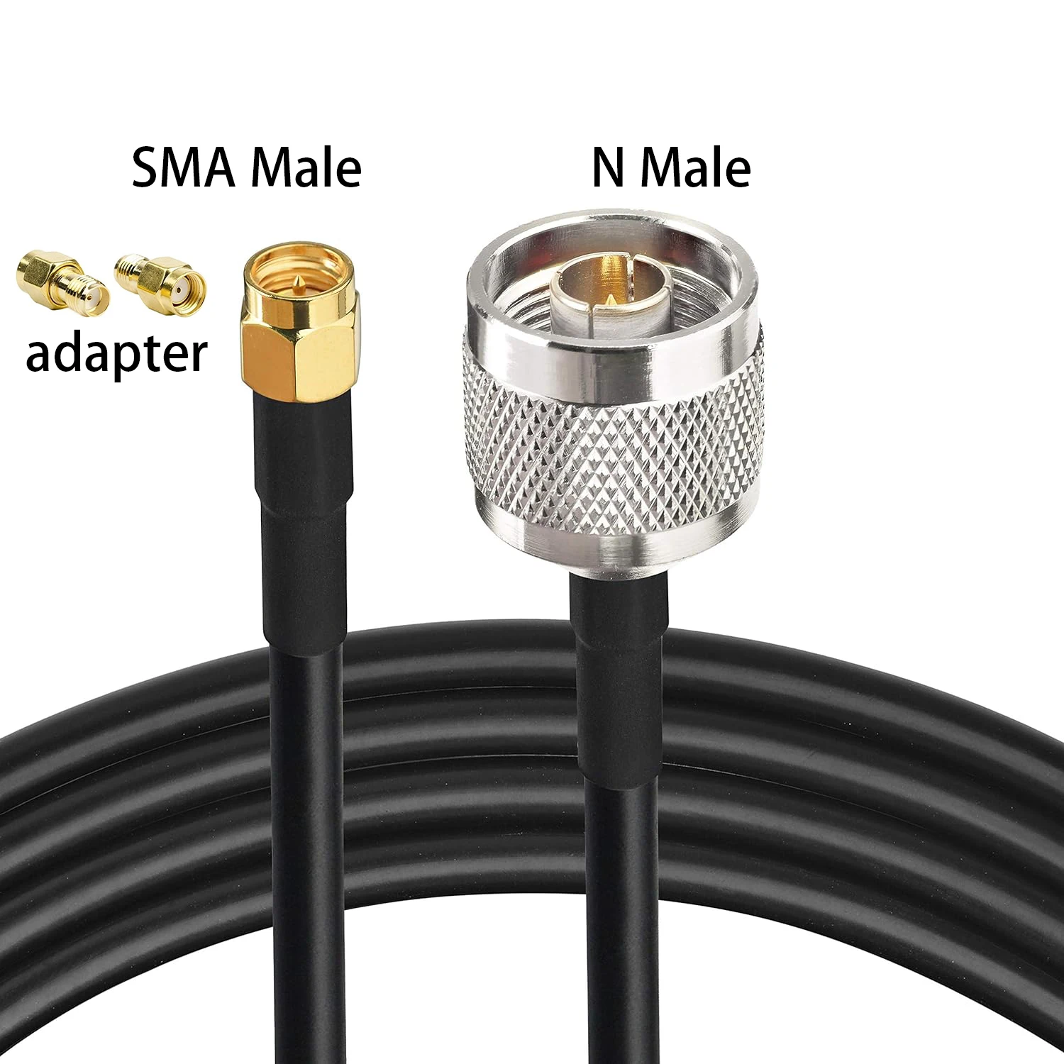 Alda PQ Cavo Di Estensione 5M, RG174 Per SMA/M A FME/F