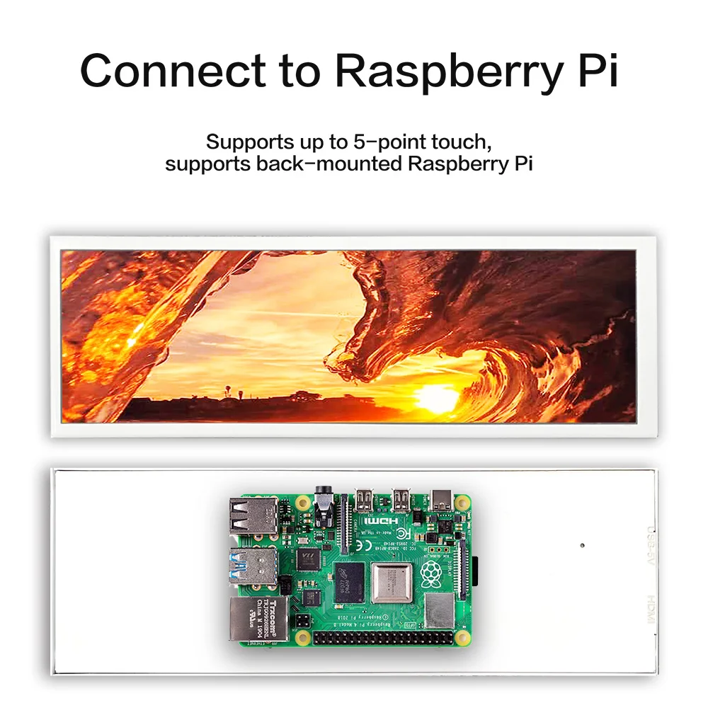 LESOWN 7.9 ġ Ʈ ÷ ġ ũ, HDMI 400x1280 IPS  LCD ̵ ũ, ޴ CPU GPU µ ͸ ÷