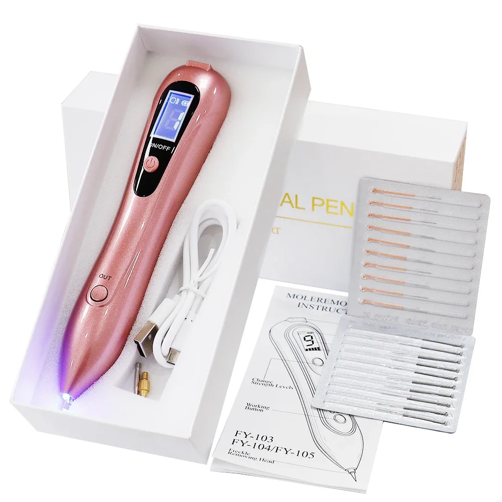 LCD Plasma Pen 9-level Skin Tag Removal Tool