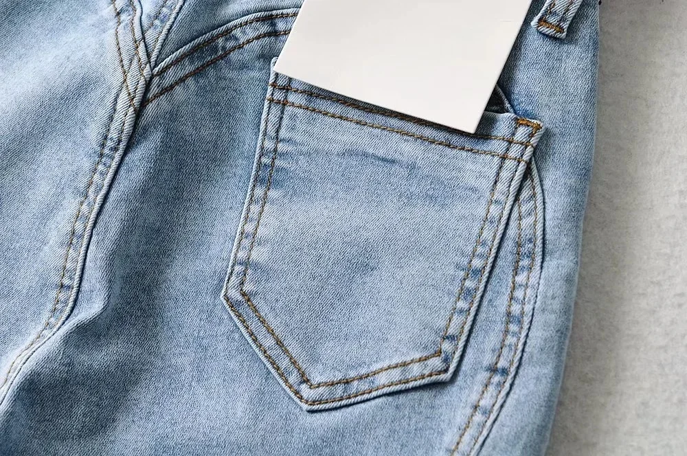 High High Waisted Jeans For Women Silm Fit Sexy Cotton Jean Ladies Street Elegant Temperament Casual Denim Pant Female