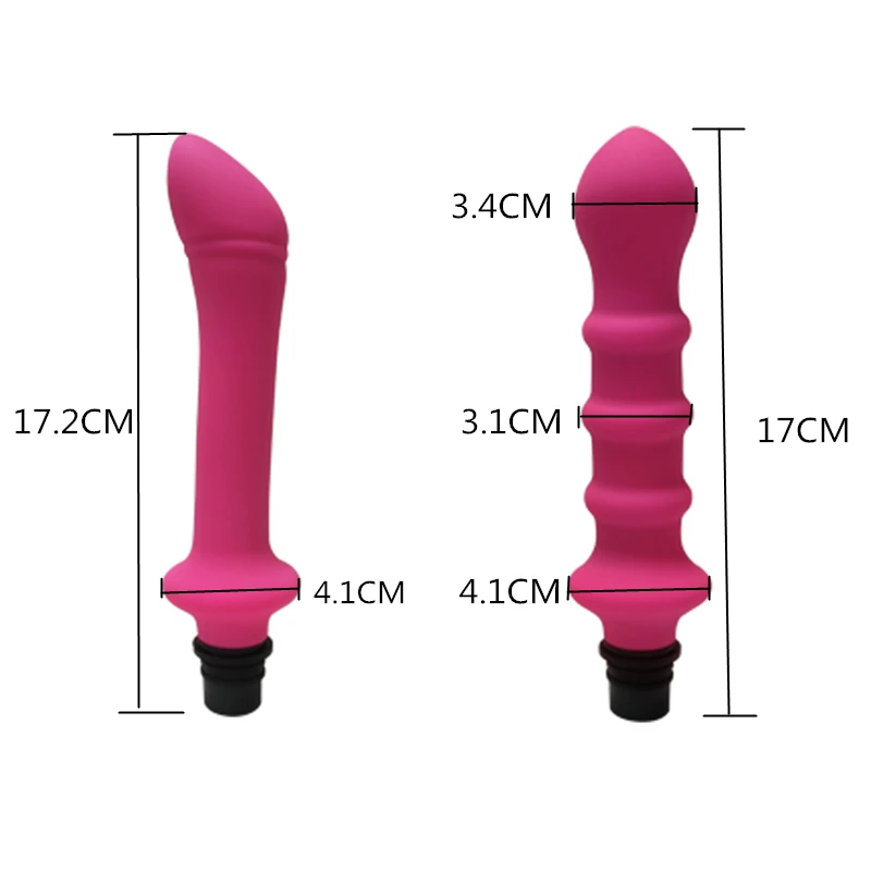 Automatic Massage Gun Accessories Silicone Massage Adapter Dildos Sex  Machines