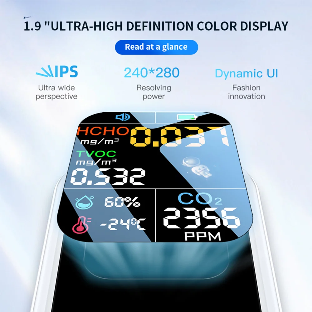 Рисунок 5 - Портативный мини-детектор углекислого газа