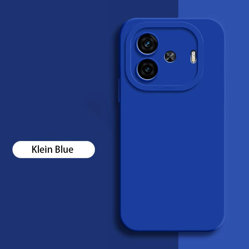 Angel Eyes Soft Square Liquid Silicone Lens Protection Phone Case - New Back Cover