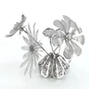 Flower Arrangement 3D Metal Puzzle Flower Plant Potting Model Assembly Puzzle Kits Jigsaw Toys For Kids Adult 3