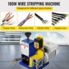 VEVOR Electric Wire Stripping Machine Portable Cable Stripper Wire Stripper 1.5 - 25mm 180W 220V 110V for Scrap Copper Recycling 2