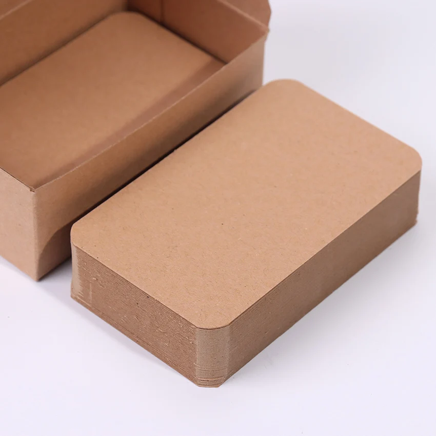 Рисунок 2 - карточки из крафт-бумаги