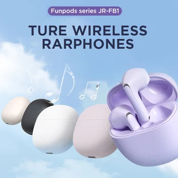 Joyroom 무선 블루투스 이어폰, ENC 노이즈 캔슬링 마이크, 스포츠, 운동, 러닝용 스테레오 이어폰