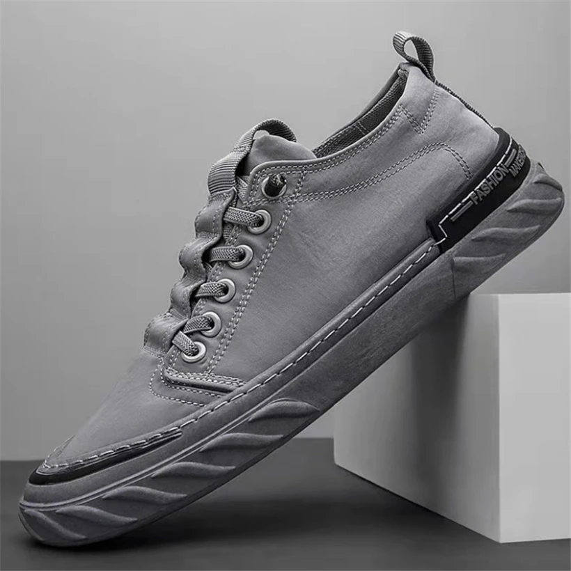 2024 Casual Men Shoes Lightweight Breathable Man Canvas Shoes Flats Lace-Up Sneaker Mens Sneakers Travel Tenis Masculino - AliExpress