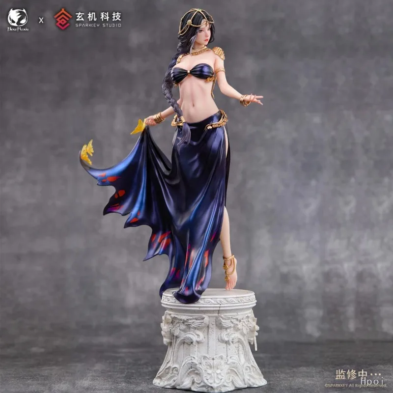 [재고 있음]베어판다 X 스파크키 고스트 블레이드 에올리안 펑 링 인카운터 버전 1/6 스케일 PVC 수집용 애니메이션 피규어