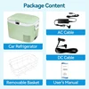 Professional Manufacturer 18L Car Fridges Home Car Dual-use Portable Fridge Freezer DC 12V/24V Mini Refrigerator Family Travel 6