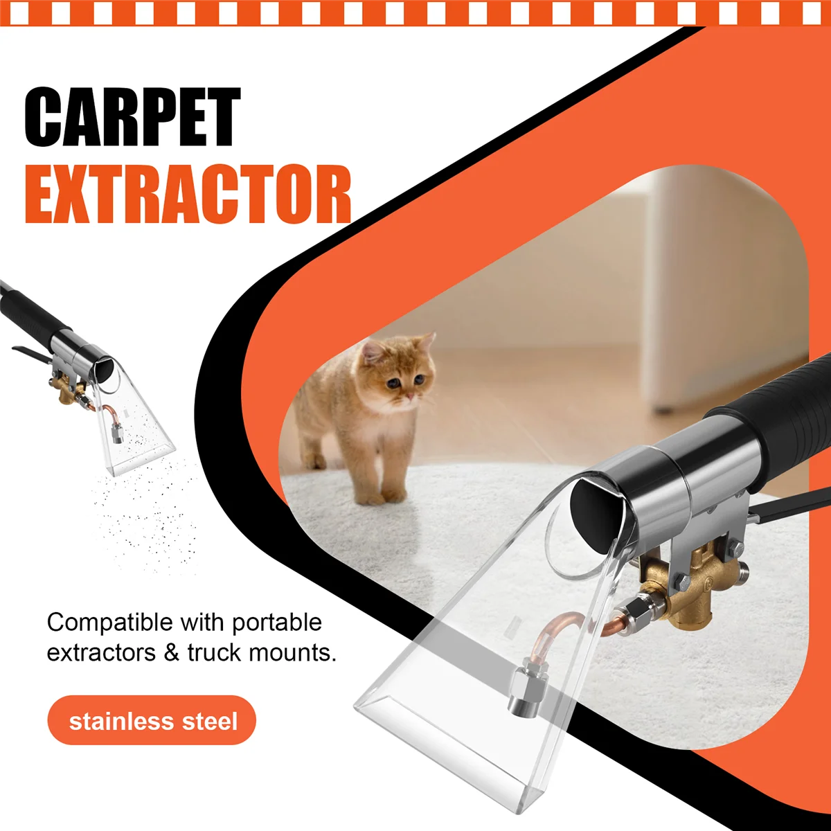 Carpet Extractor Upholstery Carpet Cleaning Extractor Machine Auto Furniture Cleaning Hand