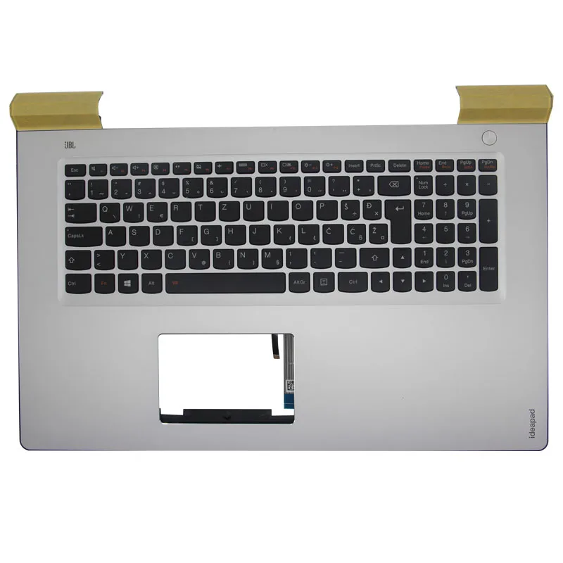 

Для нового ноутбука Lenovo Ideapad 700-17 700-17isk 5CB0l02342, чехол с подсветкой, Сербская клавиатура/сенсорная панель