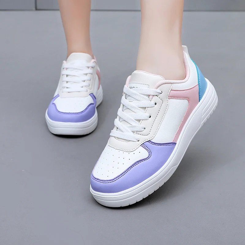 Women's Vulcanized Shoes Outdoor Breathable Casual Shoes for Women Walking Sneakers Fashion Female Tenis Zapatos Para Mujeres - 5
