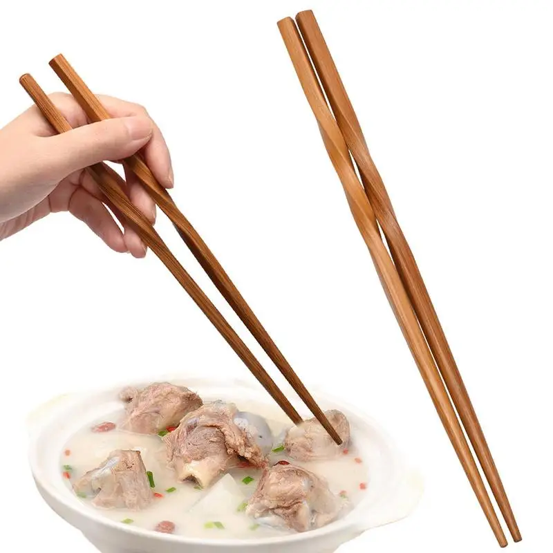 

Wooden Chopsticks Sushi Portable Chinese Tableware Washable Reusable Chinese Style Chopstick For Gourmet Noodles Hotpot Sushi