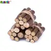 1Pc or 3 Bundles/Set Dollhouse Miniature Bonfire Firewood Model Living Scene Decor Kids Pretend Play Toy Doll House Accessories 4