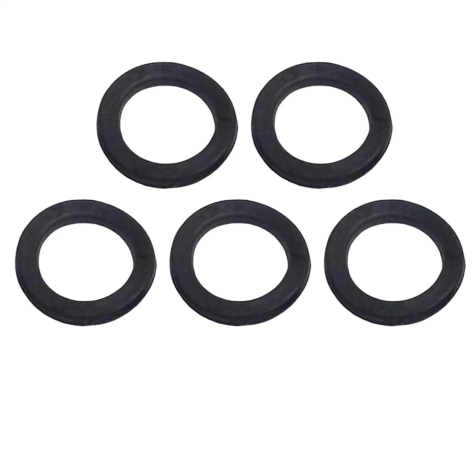 Rubber Washers Exercise Fitness 5 Pack Gym for Clamp Collars Barbell Collars