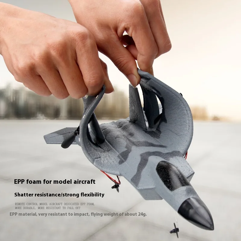 Rc Plane Fx622 Remote Control Aircraft Fixed Wing Foam Glider Small F22 Fighter Aircraft Model Toy Children'S Gift 4