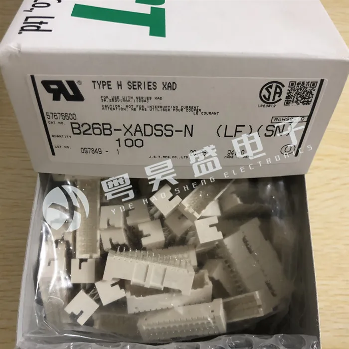 

30pcs original new Connector B26B-XADSS-N 26PIN pin base 2.5mm spacing