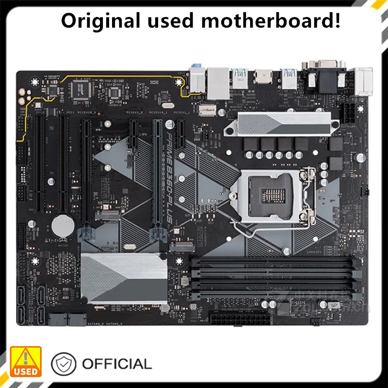 

Для PRIME B360-PLUS оригинальная б/у настольная Материнская плата Intel B360 64 Гб DDR4 LGA 1151 i7/i5/i3 USB3.0 SATA3