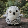 Snowy Owl High Fidelity Anime Cute Plushie Falcon Bird Plush Toys Lifelike Animals Simulation Stuffed Doll Kawai Toy Gifts Kids 6