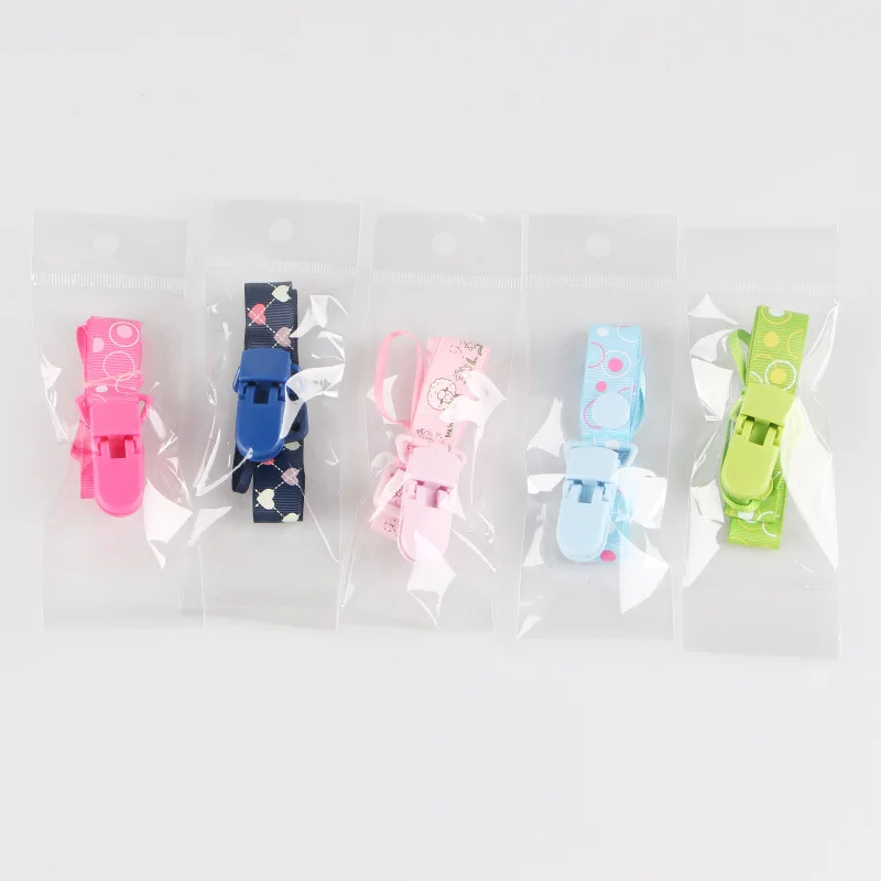 Baby Pacifier Clip Chain for Soothers Ribbon Soother Dummy Holder Leash Strap Nipple Holder Infant Feeding Newborn Accessories