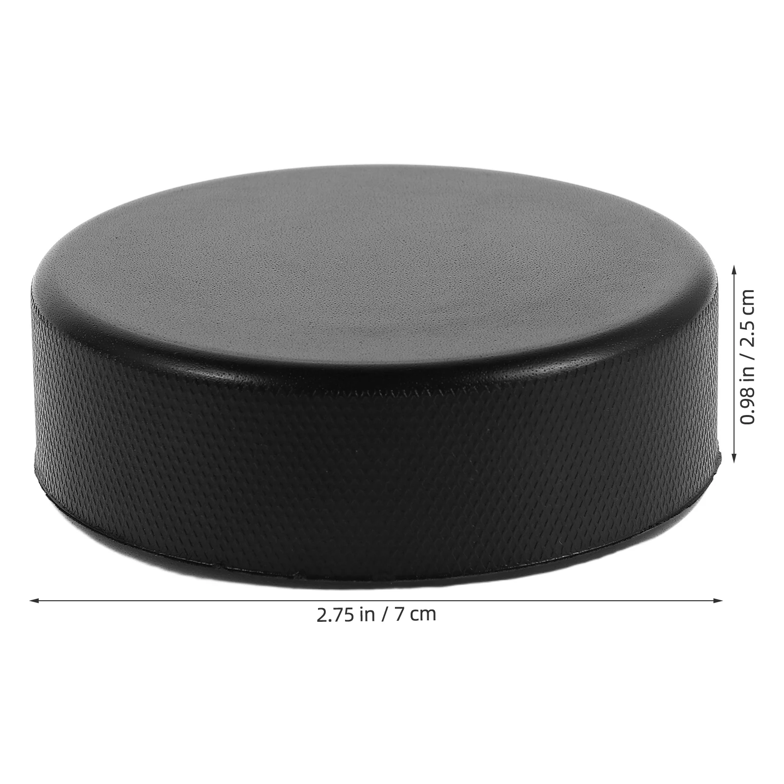 20pcs Training Pucks for Ice Hockey and Table Hockey Games Ideal for Practicing Replacement Solid Black Pucks Sports Part