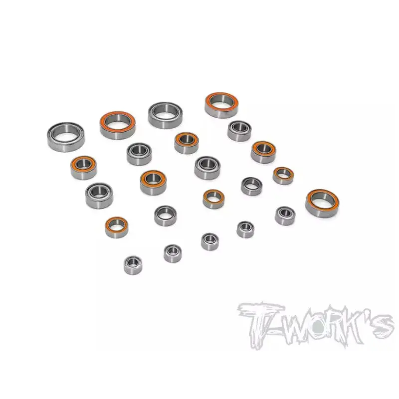 Set Di Cuscinetti A Sfera Di Precisione Originali Al Bbs-Bd10 (Per Yokomo Bd10 )23 Pezzi. Parte Rc Professionale