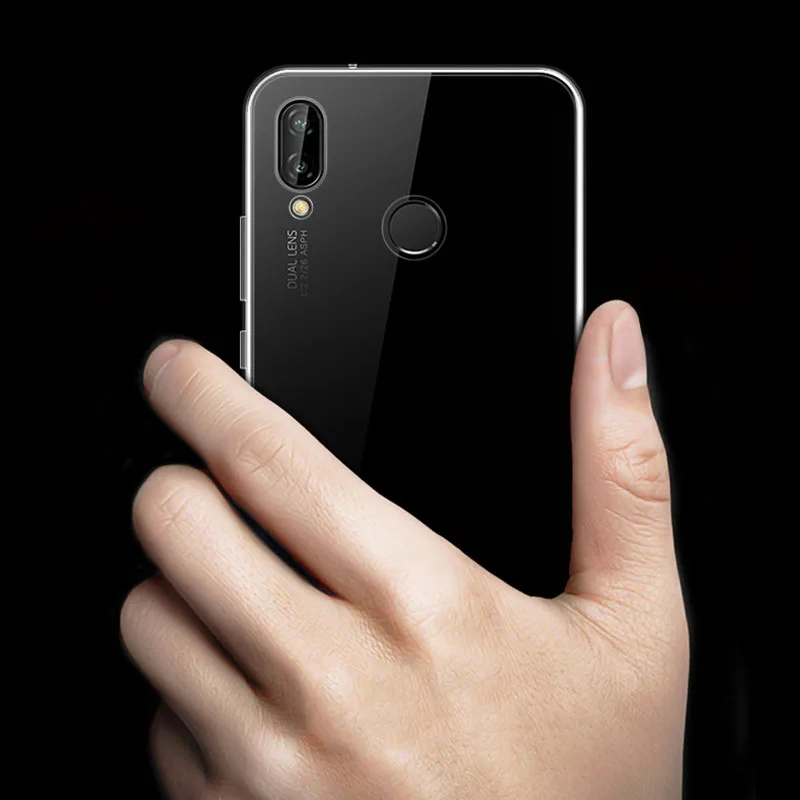 Slim Fit Transparent TPU Silicone Clear Soft Back Phone Case