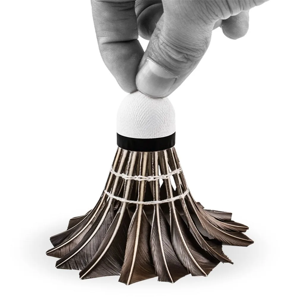 Description Picture 3 of itemProfessional Badminton Shuttlecock Black Goose Feather Badminton Shuttlecock Training Sport Badminton Ball
