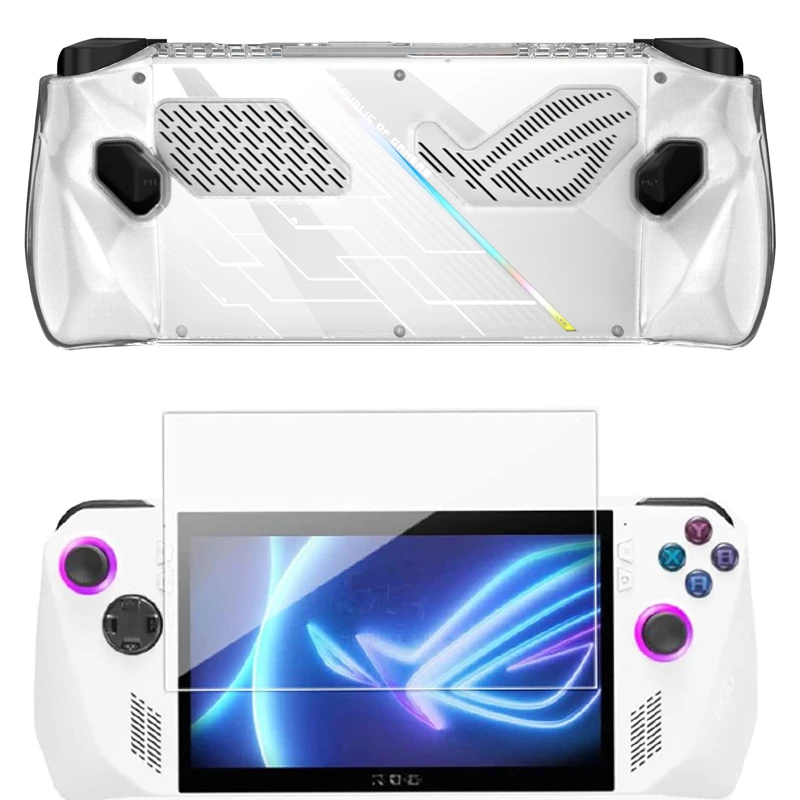 Protective Case For Asus ROG ALLY TPU Gamebody Shell Soft Cover Shockproof  Protector Case ROG Ally Accessories W1B9