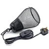 220V Pet Reptile Heating Cage Cover Ceramic Heat Lamp Ceramic Coop Heater Kit Heater Guard for Chicken Lizard Turtle Brooder 3